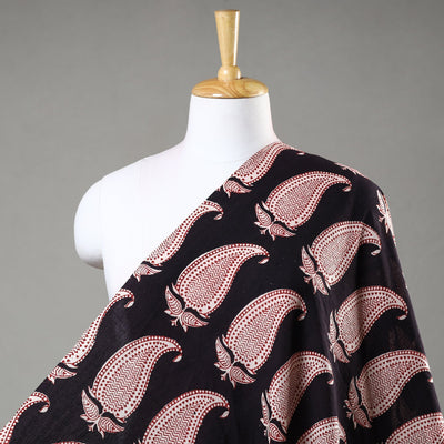 Buy Bagh Block Printed Natural Dyed Cotton Fabric Online at iTokri.com