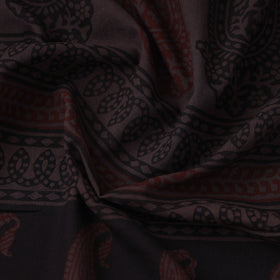 Multicolor Bagh Hand Block Print Natural Dyed Cotton Fabric