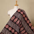 Multicolor Bagh Hand Block Print Natural Dyed Cotton Fabric