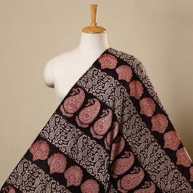 Multicolor Bagh Hand Block Print Natural Dyed Cotton Fabric