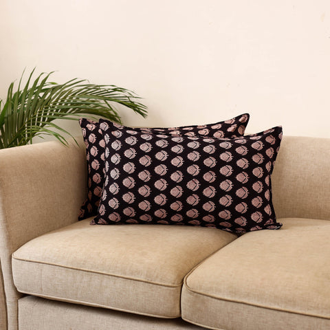 Bagh hand pillow cover (set of 2) 02 - handcrafted