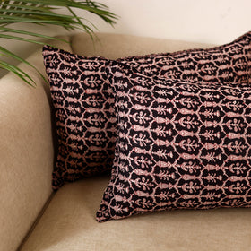 Bagh hand pillow cover (set of 2) 05 - handcrafted