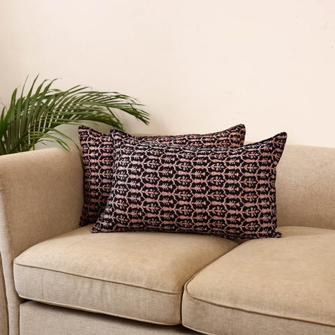 Bagh hand pillow cover (set of 2) 05 - handcrafted