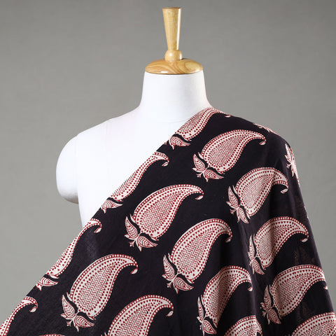 Buy Bagh Block Printed Natural Dyed Cotton Fabric Online at iTokri.com