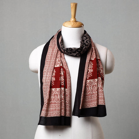  Bagh Hand Block Printed Cotton Stole 