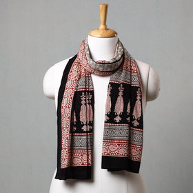  Bagh Hand Block Printed Cotton Stole 