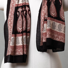  Bagh Hand Block Printed Cotton Stole 