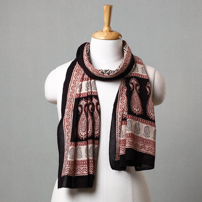  Bagh Hand Block Printed Cotton Stole 