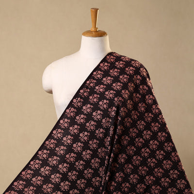 Multicolor Bagh Block Print Kantha Work Natural Dyed Cotton Fabric