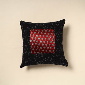 Buy Bagh Patch Ikat Cushion Cover