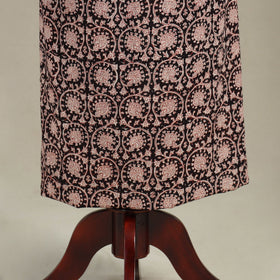 Black - bagh patchwork cotton unstitched kurta material