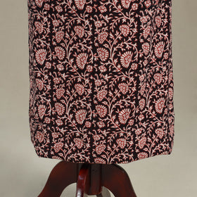 Black - bagh patchwork cotton unstitched kurta material