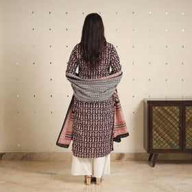 Black - bagh cotton suit set (set of 2) 03 - handcrafted