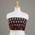 block printed blouse piece