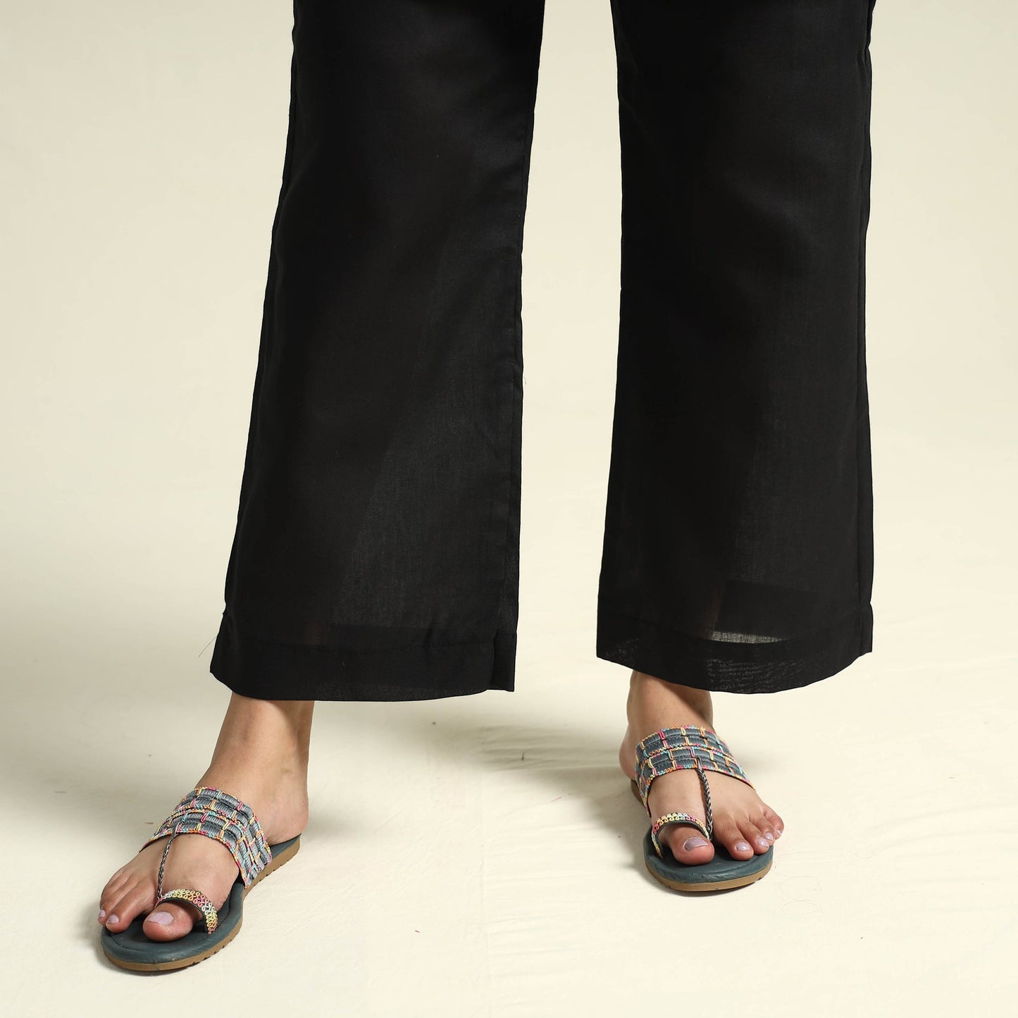  Bagh Block Printing Cotton Kurta with Palazzo & Dupatta Set 