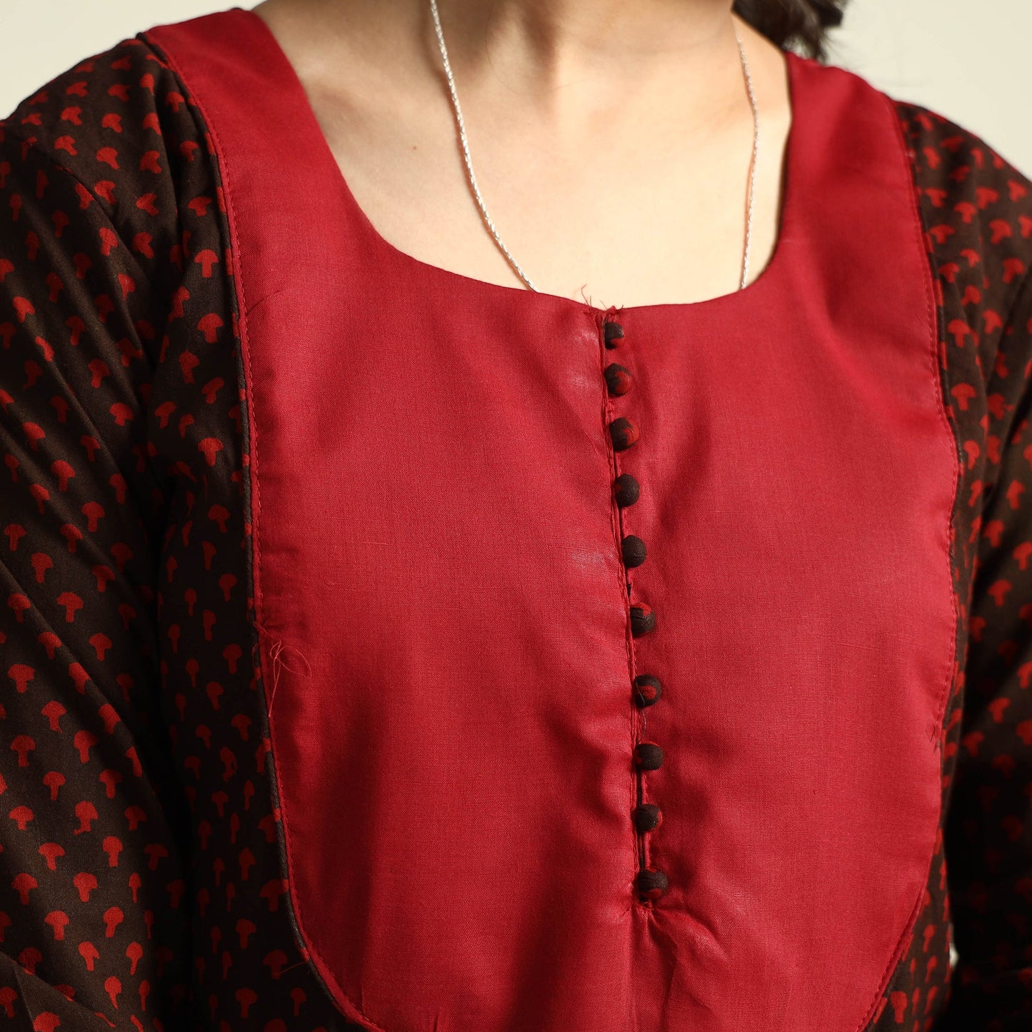  Bagh Block Printing Cotton Kurta with Palazzo & Dupatta Set Online at iTokri.com