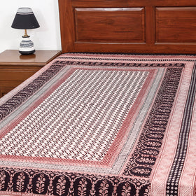 Multicolor - Bagh Block Printed Cotton Single Bed Cover (91 x 59 in)