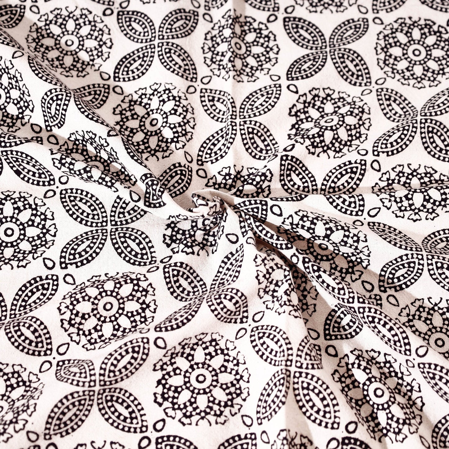 Multicolor - Bagh Block Printed Cotton Single Bed Cover with Pillow Covers (94 x 64 in)