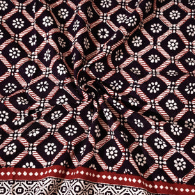  Bagh Block Printed Cotton Single Bed Cover with Pillow Covers 