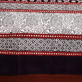  Bagh Block Printed Cotton Single Bed Cover with Pillow Covers 