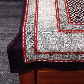  Bagh Block Printed Cotton Single Bed Cover with Pillow Covers 