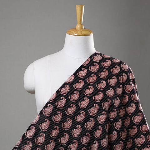  Bagh Block Printed Kantha Style Cotton Fabric 02 