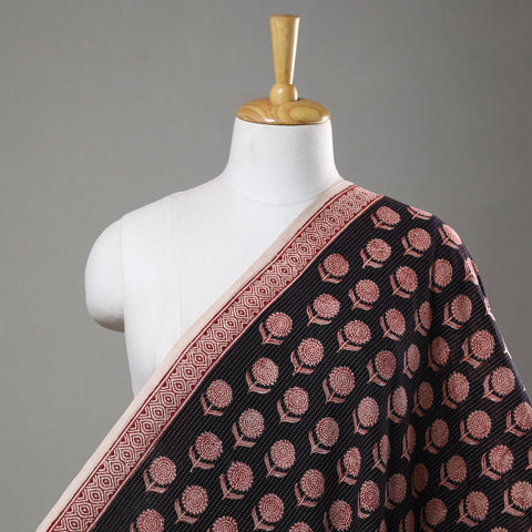 Buy Bagh Block Printed Kantha Style Cotton Fabric 27 Online at iTokri.com