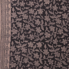  Bagh Block Printed Merino Wool Handloom Fabric 