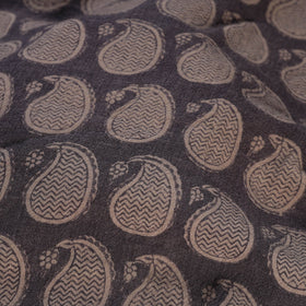  Bagh Block Printed Merino Wool Handloom Fabric 