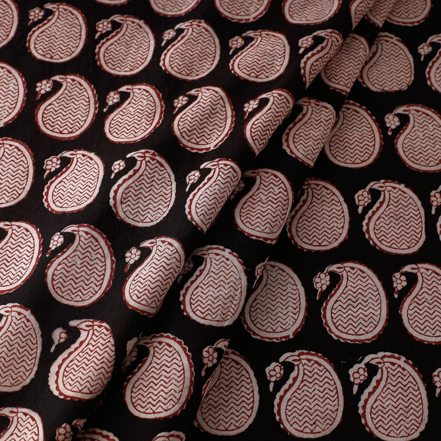  Bagh Block Printing Natural Dyed Cotton Fabric 