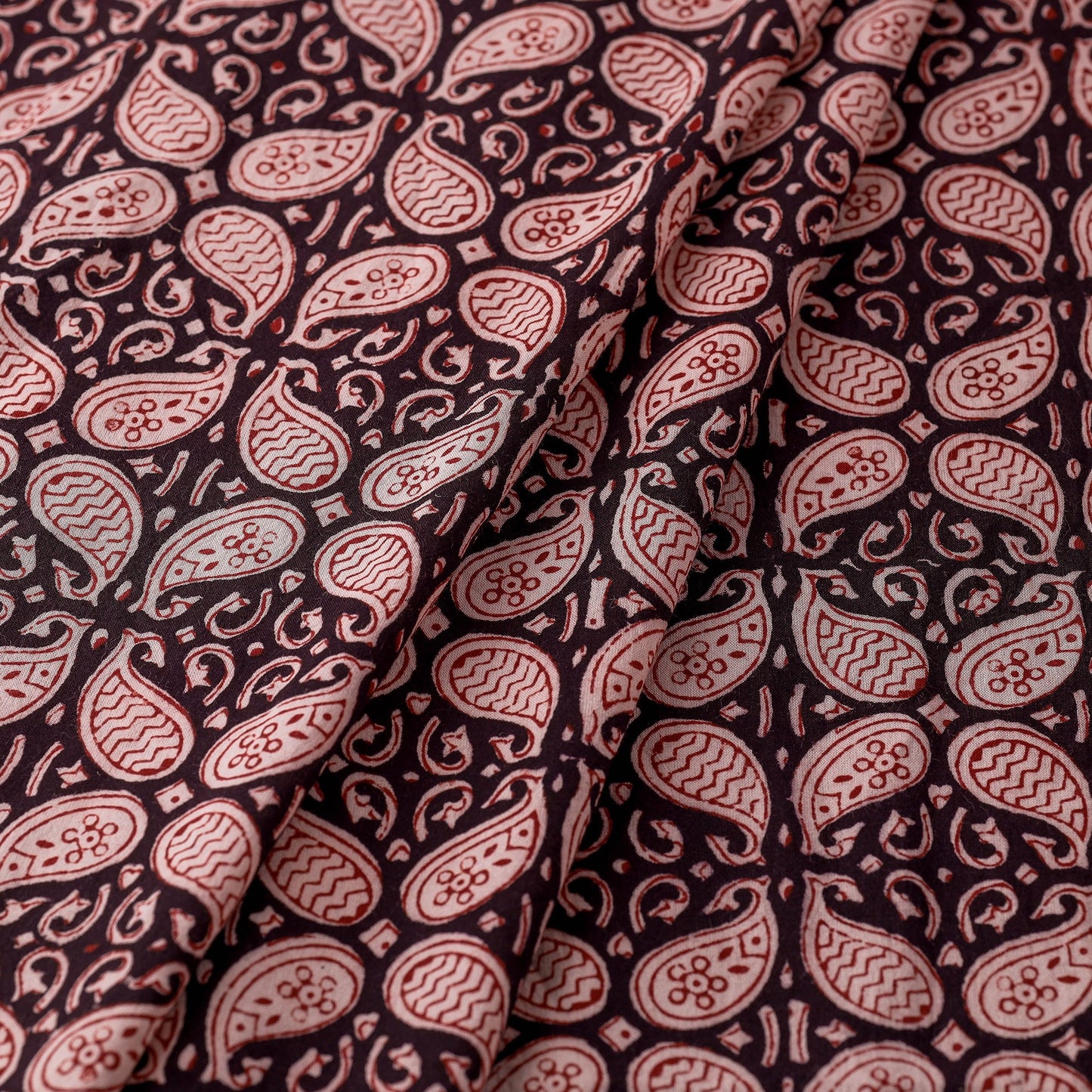  Bagh Block Printed Natural Dyed Cotton Fabric 