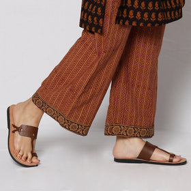 Black - bagh printing cotton kurta with palazzo & dupatta