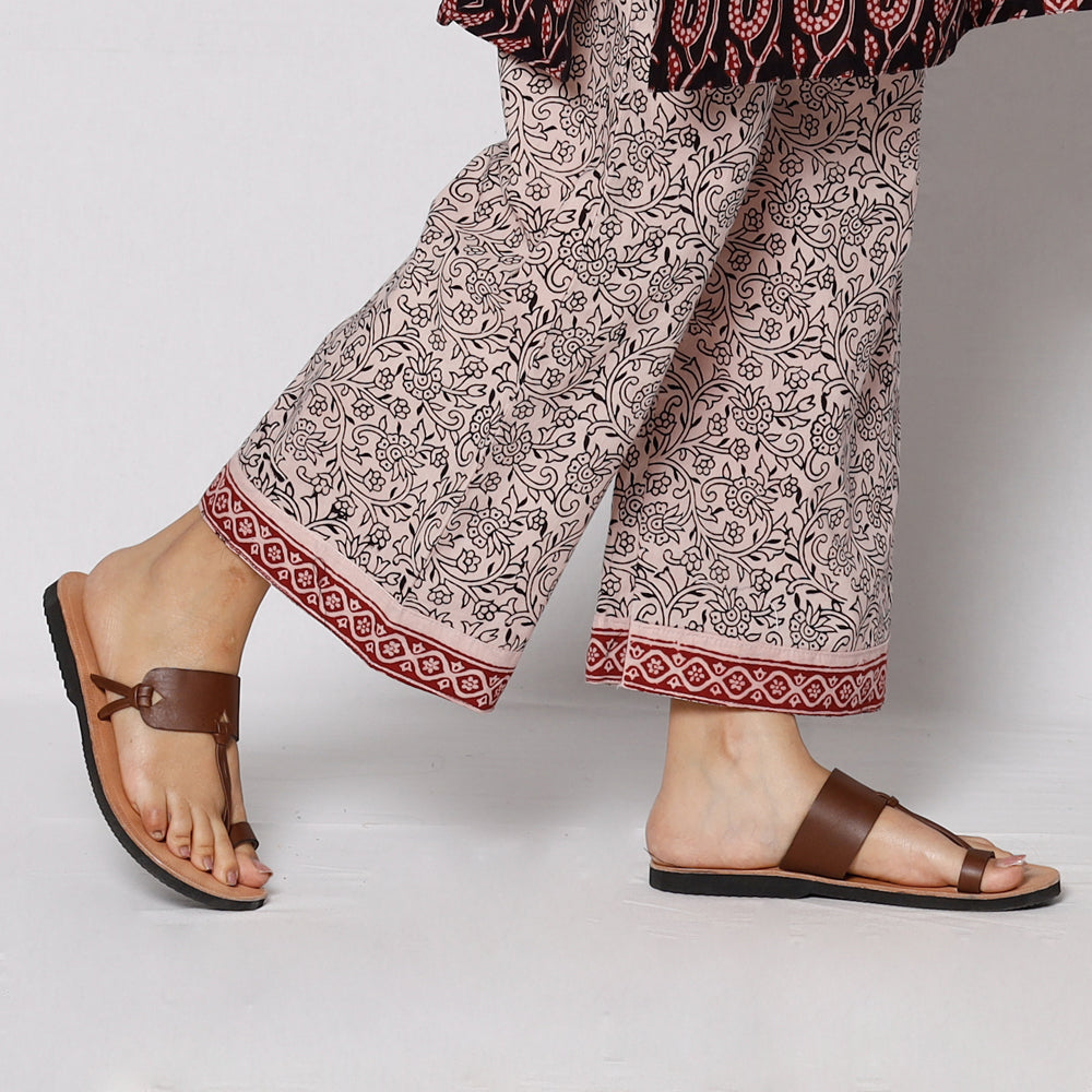 Buy Bagh Block Printing Cotton Kurta with Palazzo & Dupatta Set Online l iTokri.com