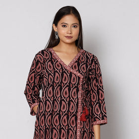 Buy Bagh Block Printing Cotton Kurta with Palazzo & Dupatta Set Online l iTokri.com
