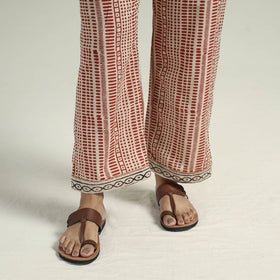 Bagru Kurta with Palazzo & Dupatta Set