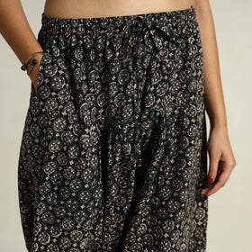 Buy Bagru Block Printed Cotton Elasticated Salwar 01 Online at iTokri.com