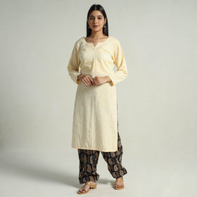 Buy Bagru Block Printed Cotton Elasticated Salwar 10 Online at iTokri.com
