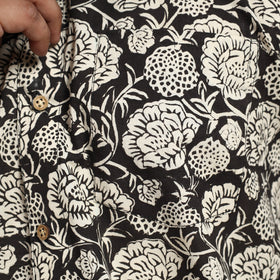 Buy Bagru Block Printed Cotton Men Half Sleeve Shirt Online at iTokri.com