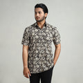 Buy Bagru Block Printed Cotton Men Half Sleeve Shirt Online at iTokri.com