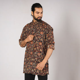  Bagru Block Printing Cotton Men Short Kurta 