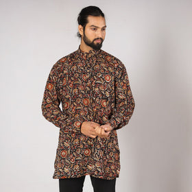  Bagru Block Printing Cotton Men Short Kurta 