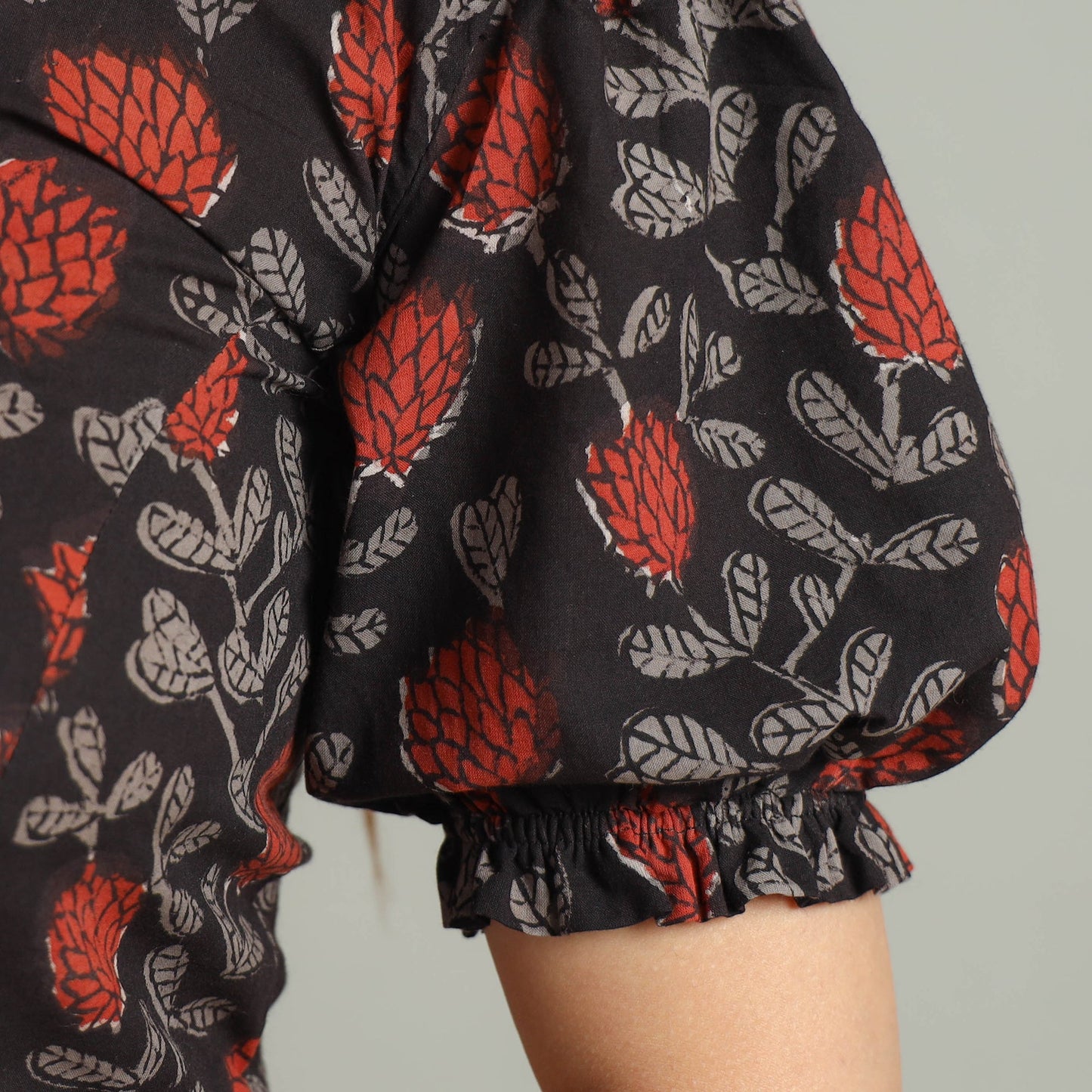 Buy Bagru Block Printed Cotton Stitched Blouse 01 Online at iTokri.com