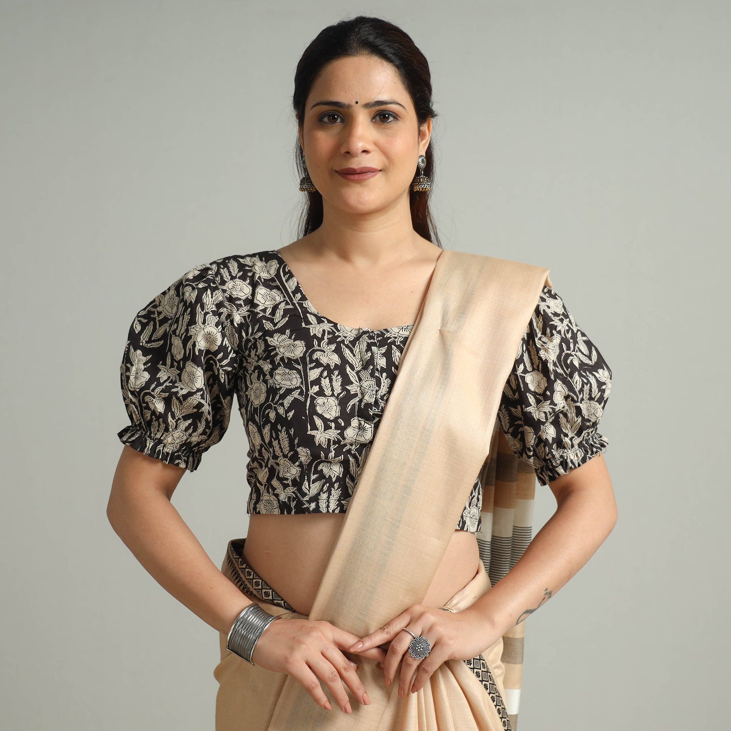 Buy Bagru Block Printed Cotton Stitched Blouse 03 Online at iTokri.com