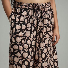  Bagru Block Print Cotton Elasticated Harem Pant