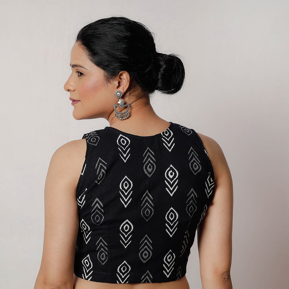 Bagru Stitched Blouse