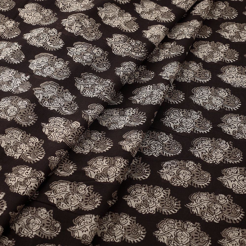  Indigo Bagru Dabu Block Printing Natural Dyed Pure Cotton Fabric 