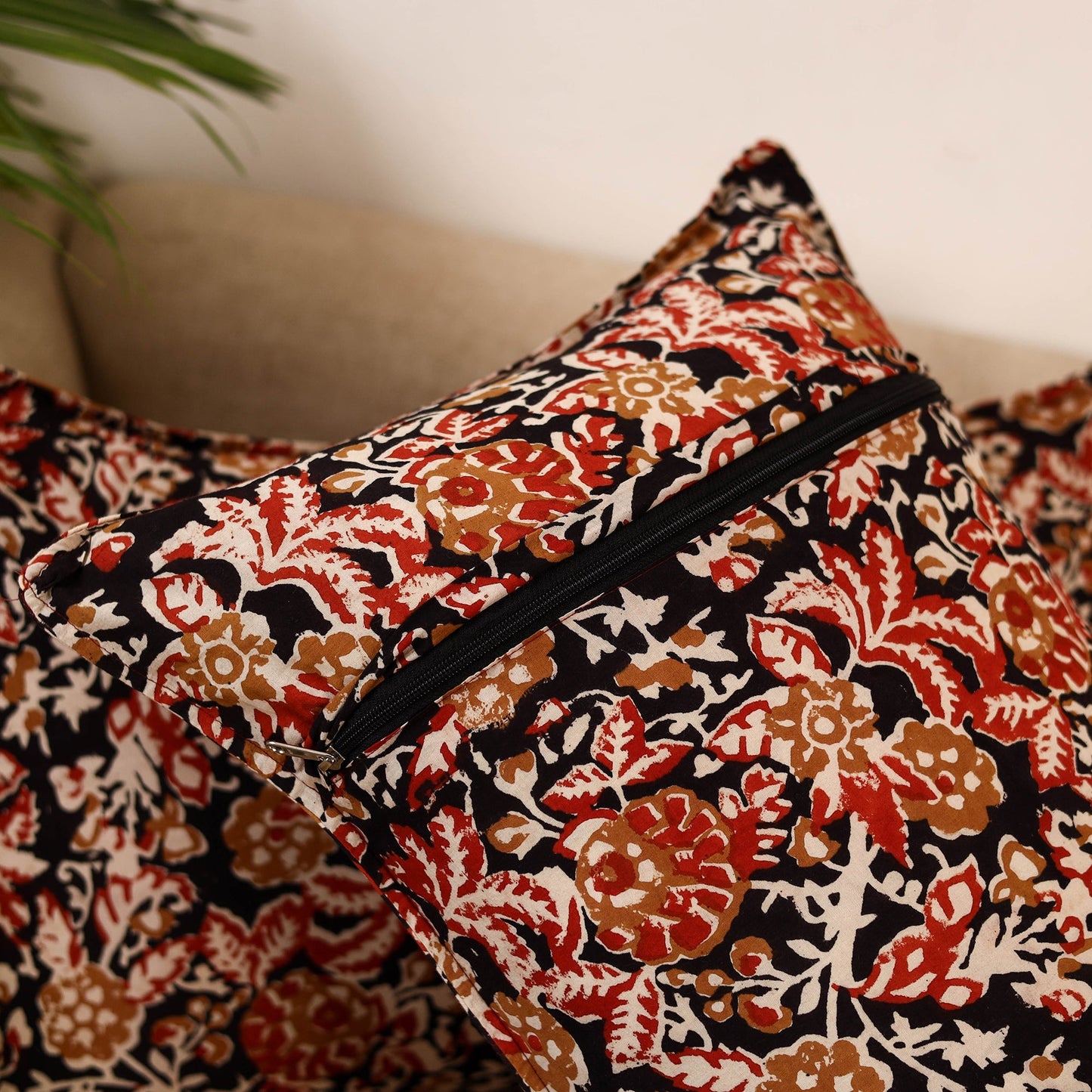 Bagru hand pillow cover (set of 2) 62 - handcrafted