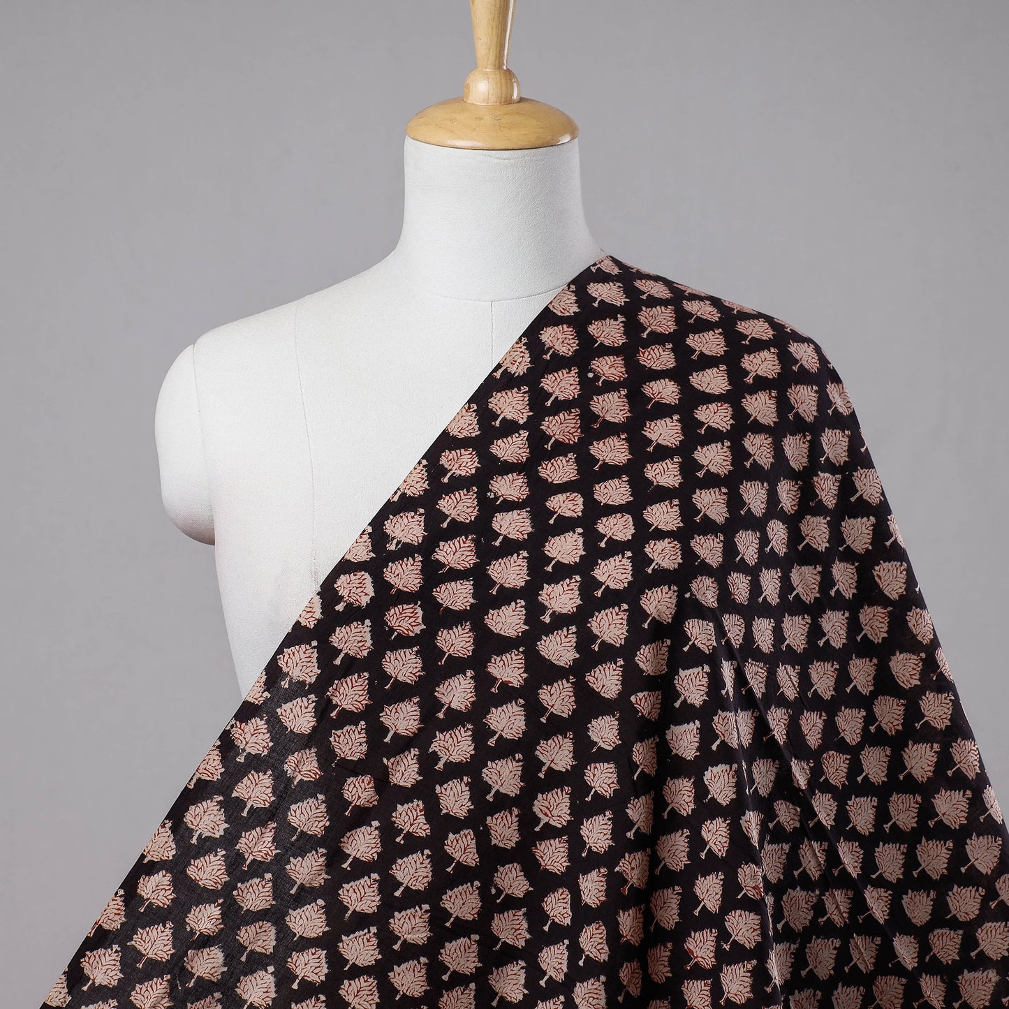 Traditional Bagru Print Fabric from Rajasthan