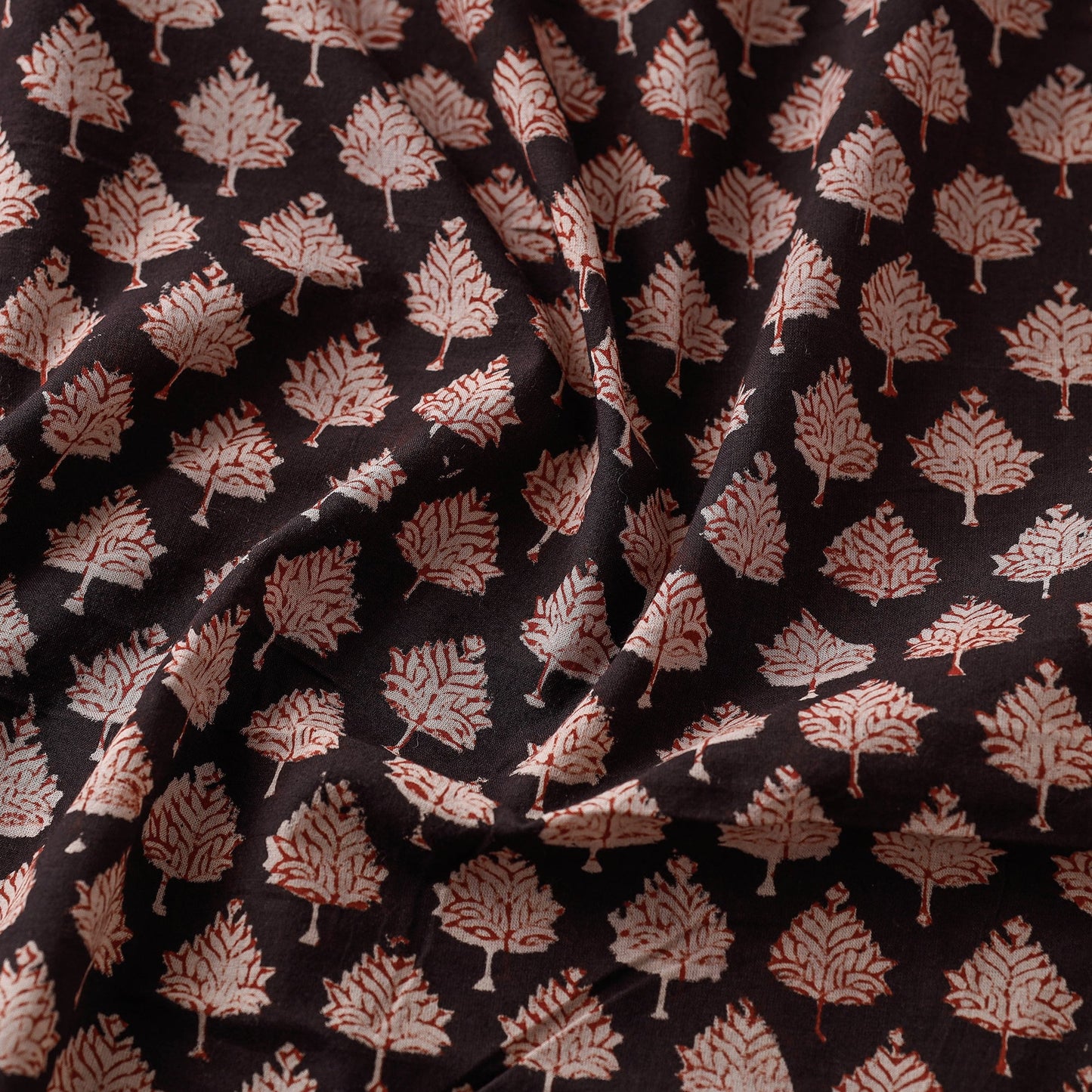 Traditional Bagru Print Fabric from Rajasthan