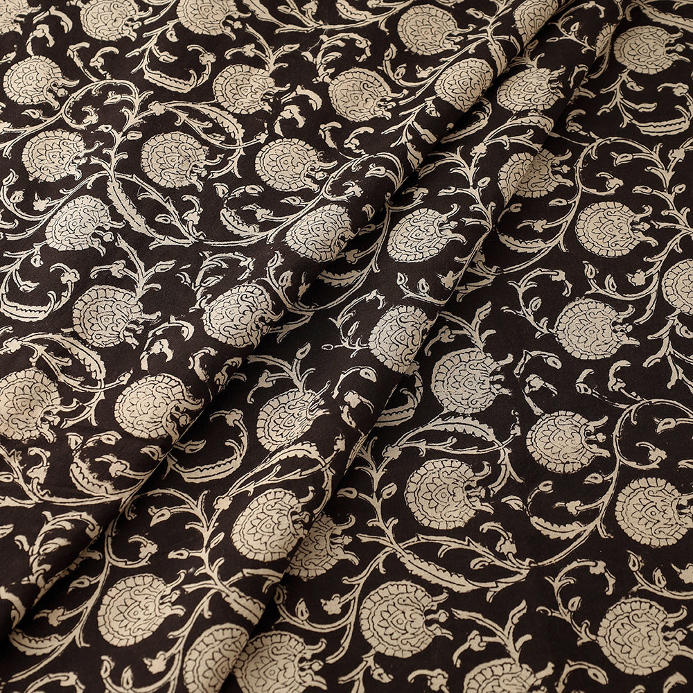 Traditional Bagru Dabu Print Fabric from Rajasthan